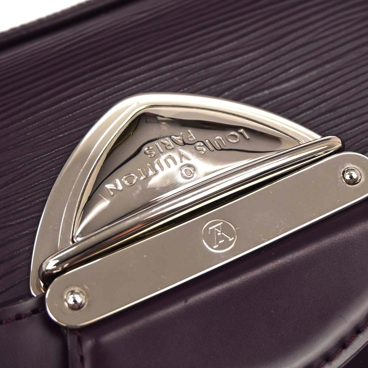 Louis Vuitton Purple Epi Pochette Montaigne Handbag M5929K