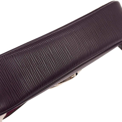 Louis Vuitton Purple Epi Pochette Montaigne Handbag M5929K