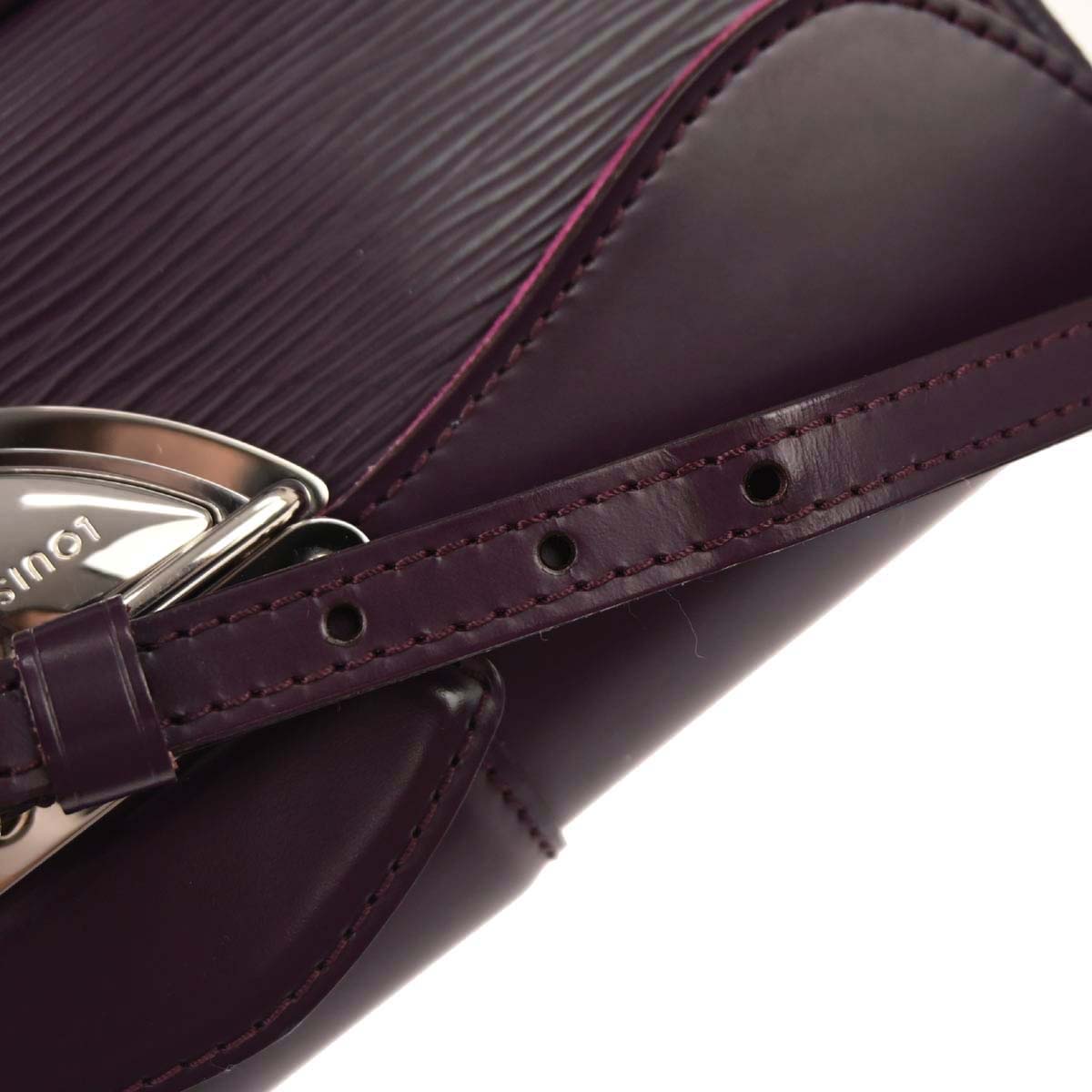 Louis Vuitton Purple Epi Pochette Montaigne Handbag M5929K