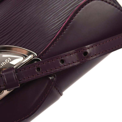 Louis Vuitton Purple Epi Pochette Montaigne Handbag M5929K