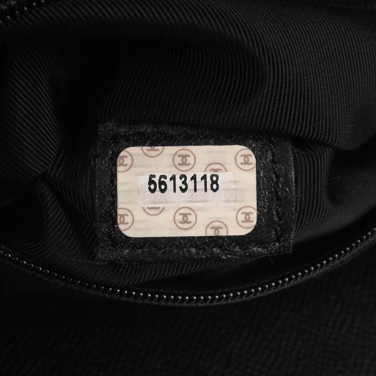 Chanel Black Calfskin Backpack