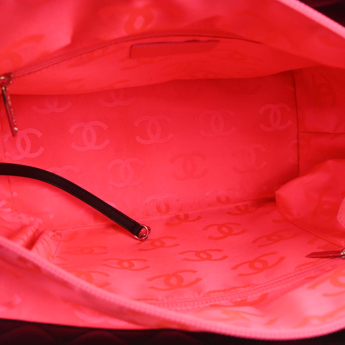 Chanel Black Calfskin Cambon Ligne Tote Handbag