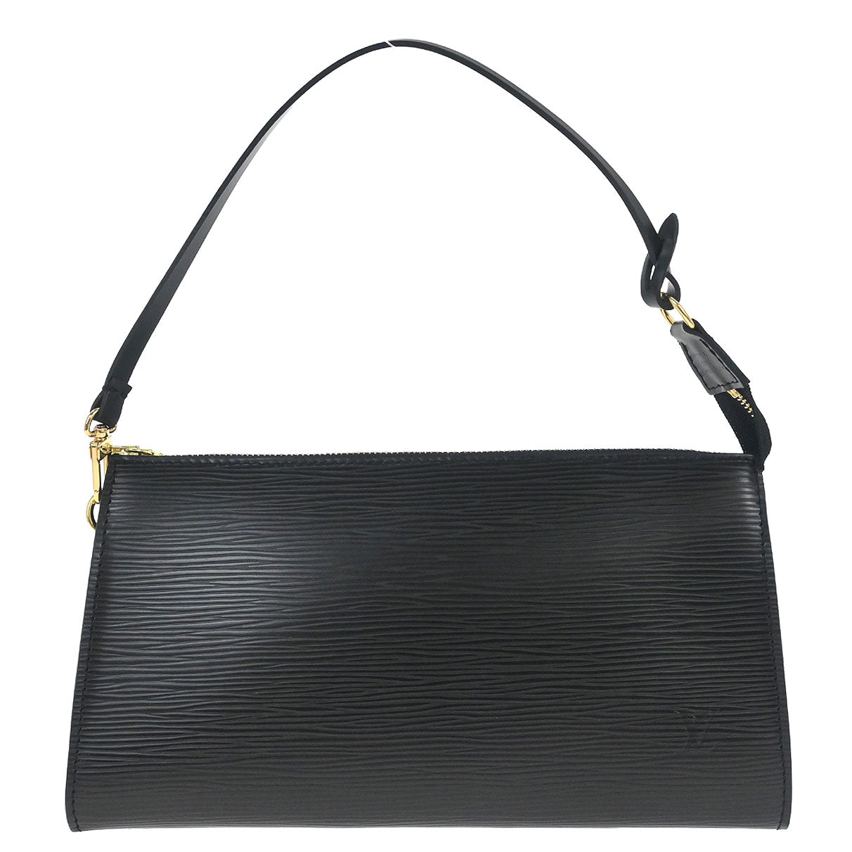 Louis Vuitton Black Epi Pochette Accessoires 24 Handbag M52952