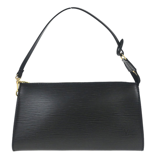Louis Vuitton Black Epi Pochette Accessoires 24 Handbag M52952