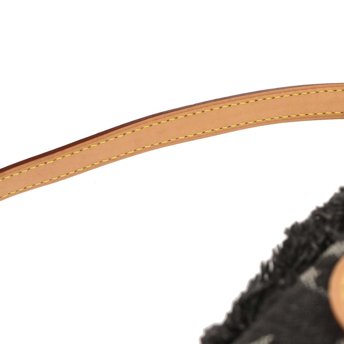 Louis Vuitton Gray Monogram Denim Patchwork Pouchy Handbag M95383