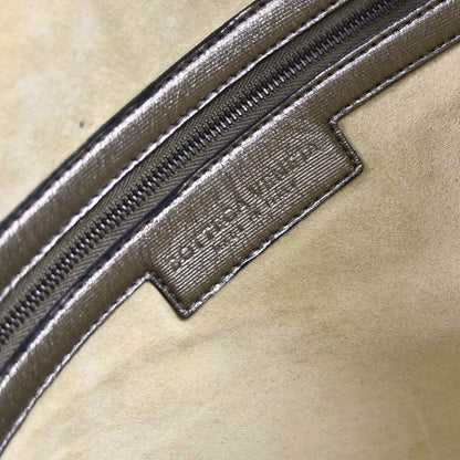 Bottega Veneta Gold Lambskin Intrecciato Handbag