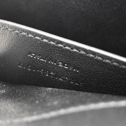 Saint Laurent Black Suede Small Kate Studded Shoulder Bag