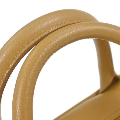 Chanel Beige Caviar Skin Bowling Bag 27