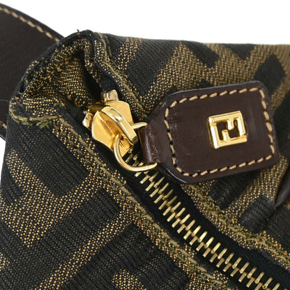Fendi Brown Zucca 2way Shoulder Handbag