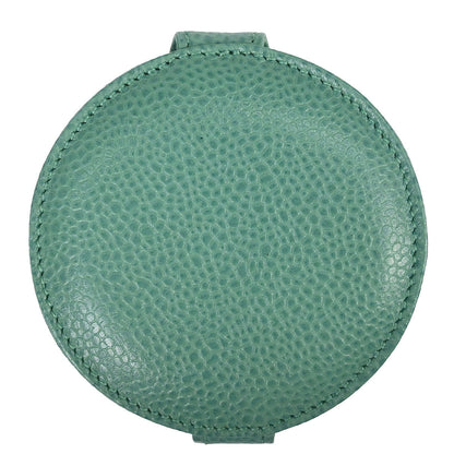 Chanel Green Caviar Skin Compact Mirror Small Good