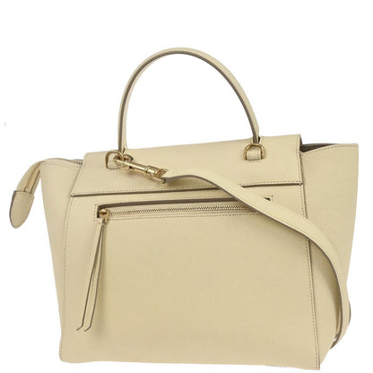 Celine Ivory Belt Bag 2way Shoulder Handbag