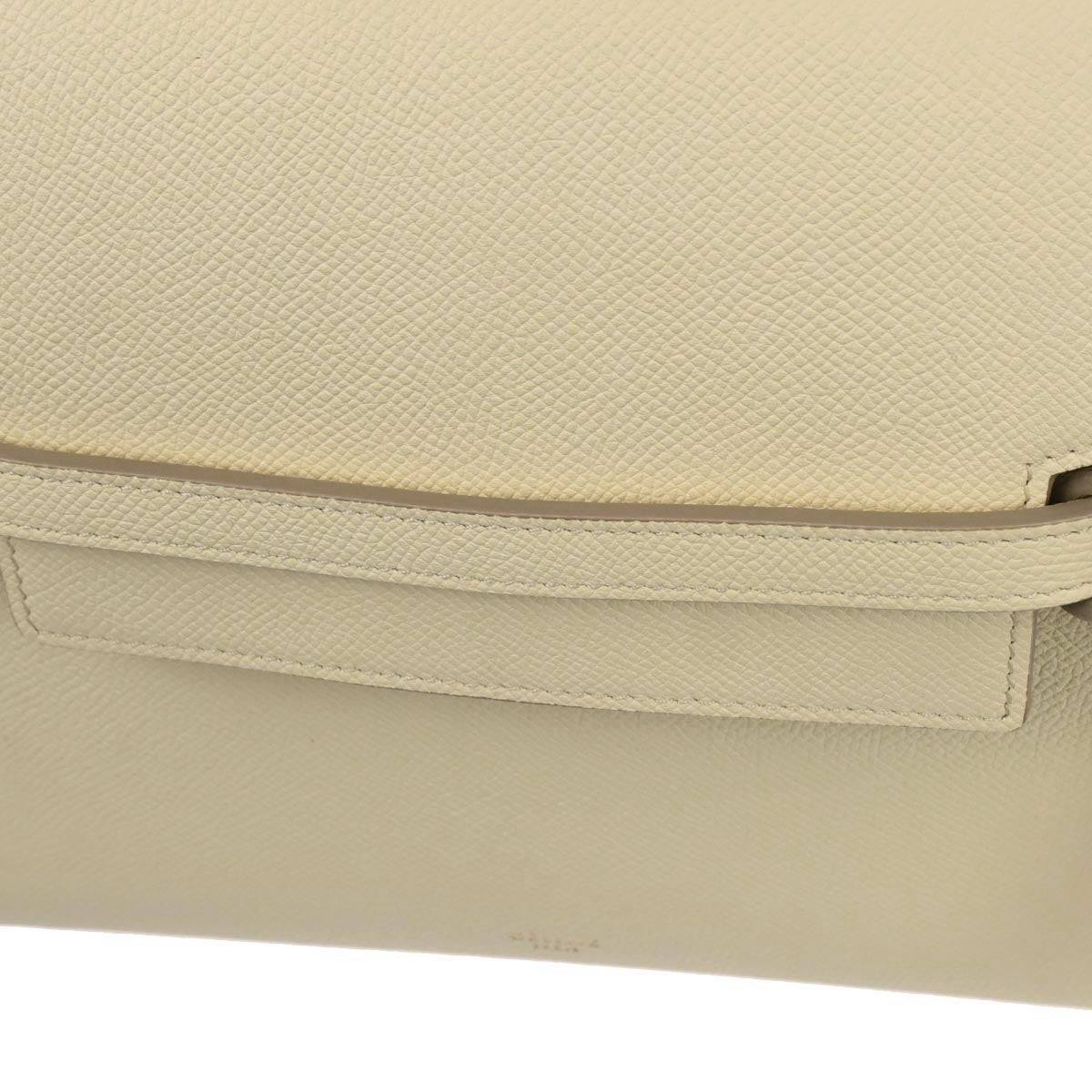 Celine Ivory Belt Bag 2way Shoulder Handbag