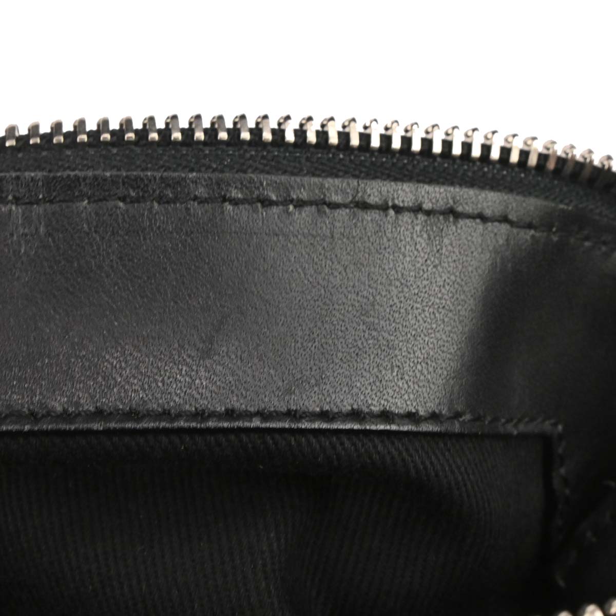 Celine Black Satin C Macadam Handbag