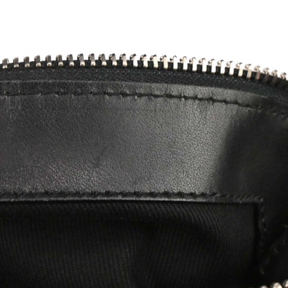 Celine Black Satin C Macadam Handbag