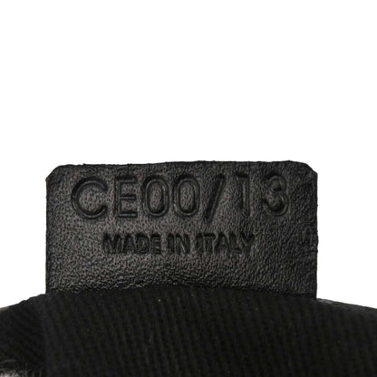 Celine Black Satin C Macadam Handbag