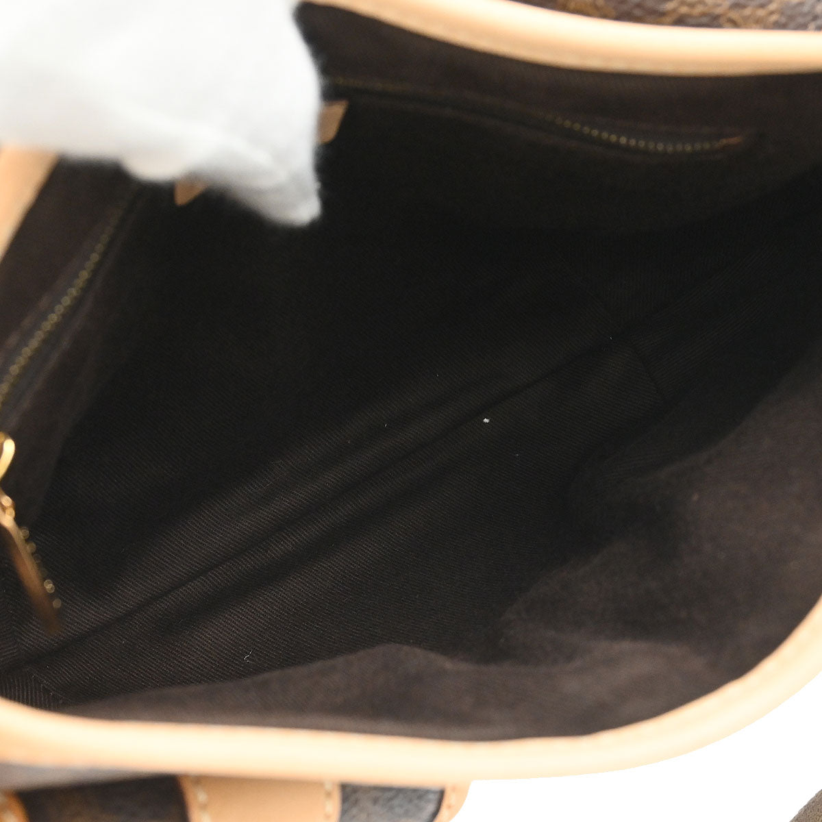 Celine * Brown PVC Macadam Shoulder Bag