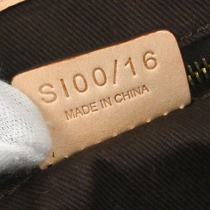 Celine * Brown PVC Macadam Shoulder Bag