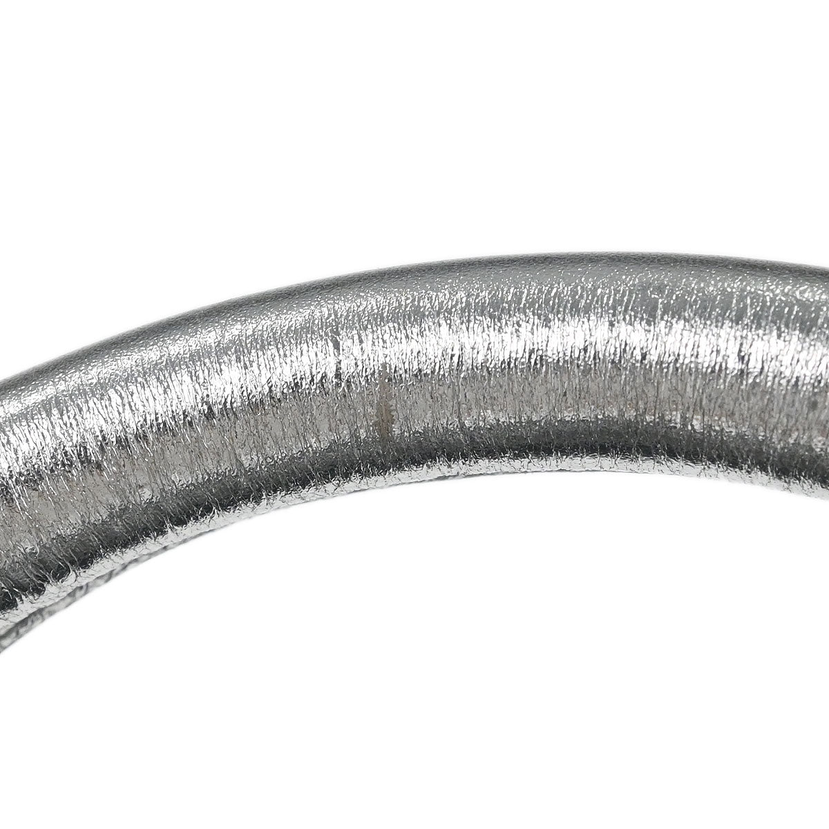 Celine Metallic Silver Leather Boogie Bag Handbag