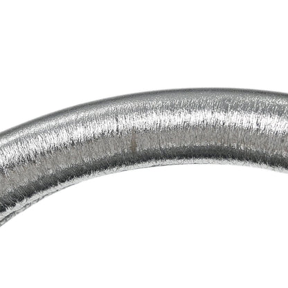 Celine Metallic Silver Leather Boogie Bag Handbag