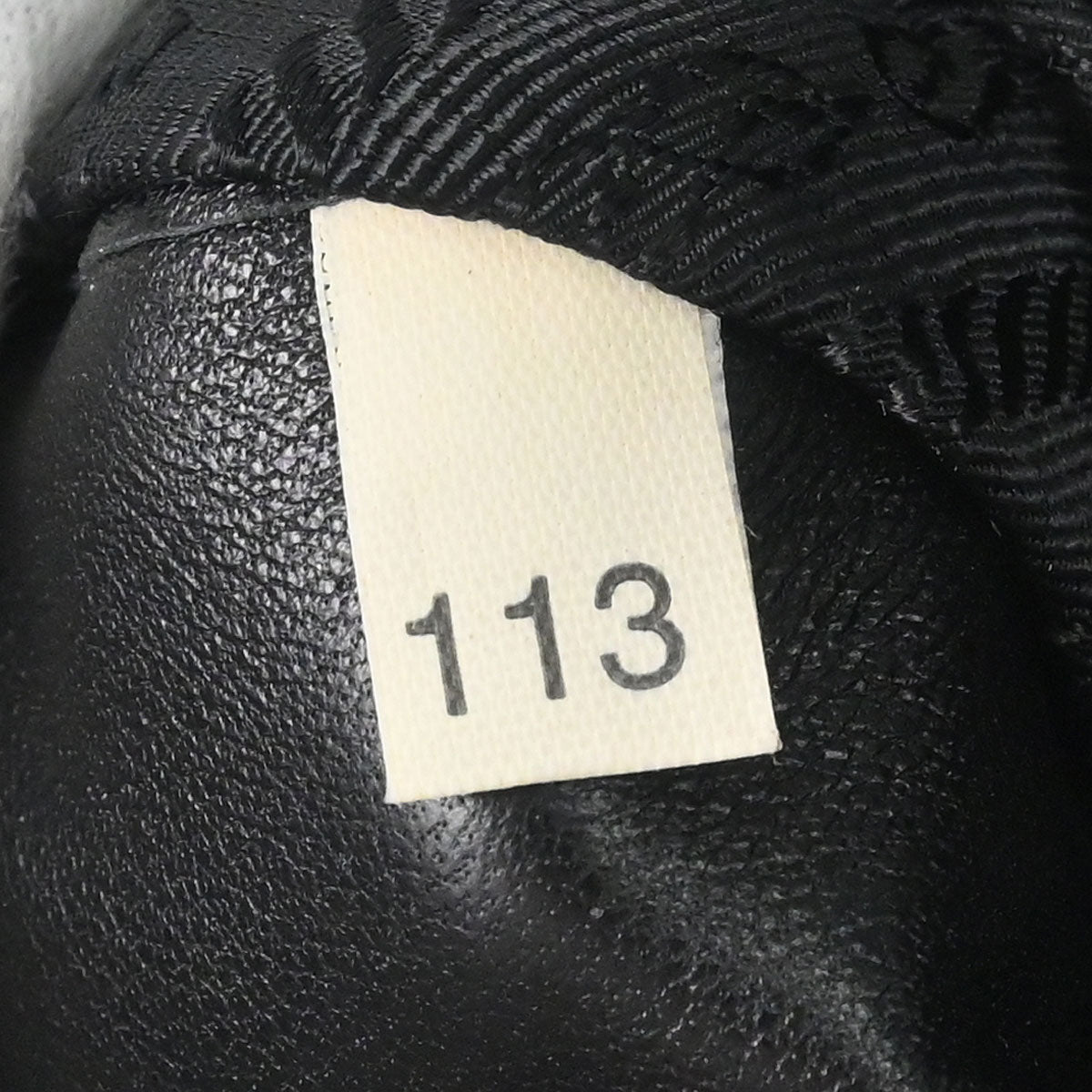 Prada Black Leather 2way Shoulder Handbag