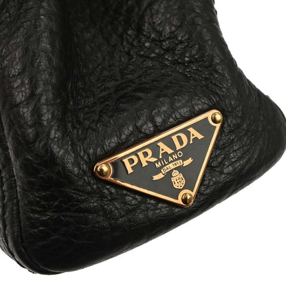 Prada Black Leather Handbag