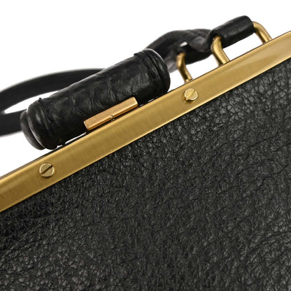 Prada Black Leather Handbag