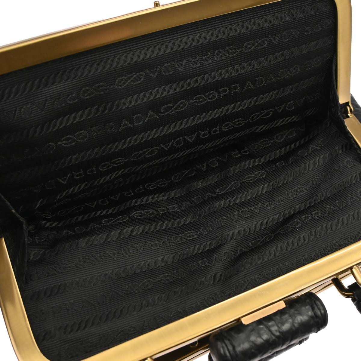 Prada Black Leather Handbag