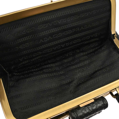 Prada Black Leather Handbag