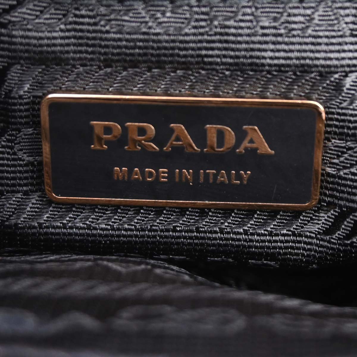 Prada Black Leather Handbag