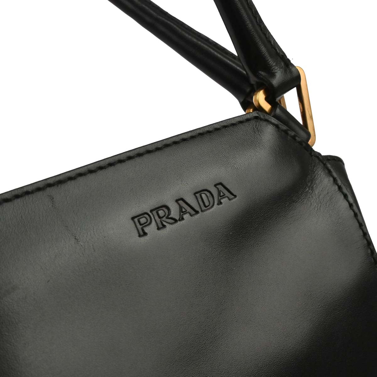 Prada Black Leather Handbag