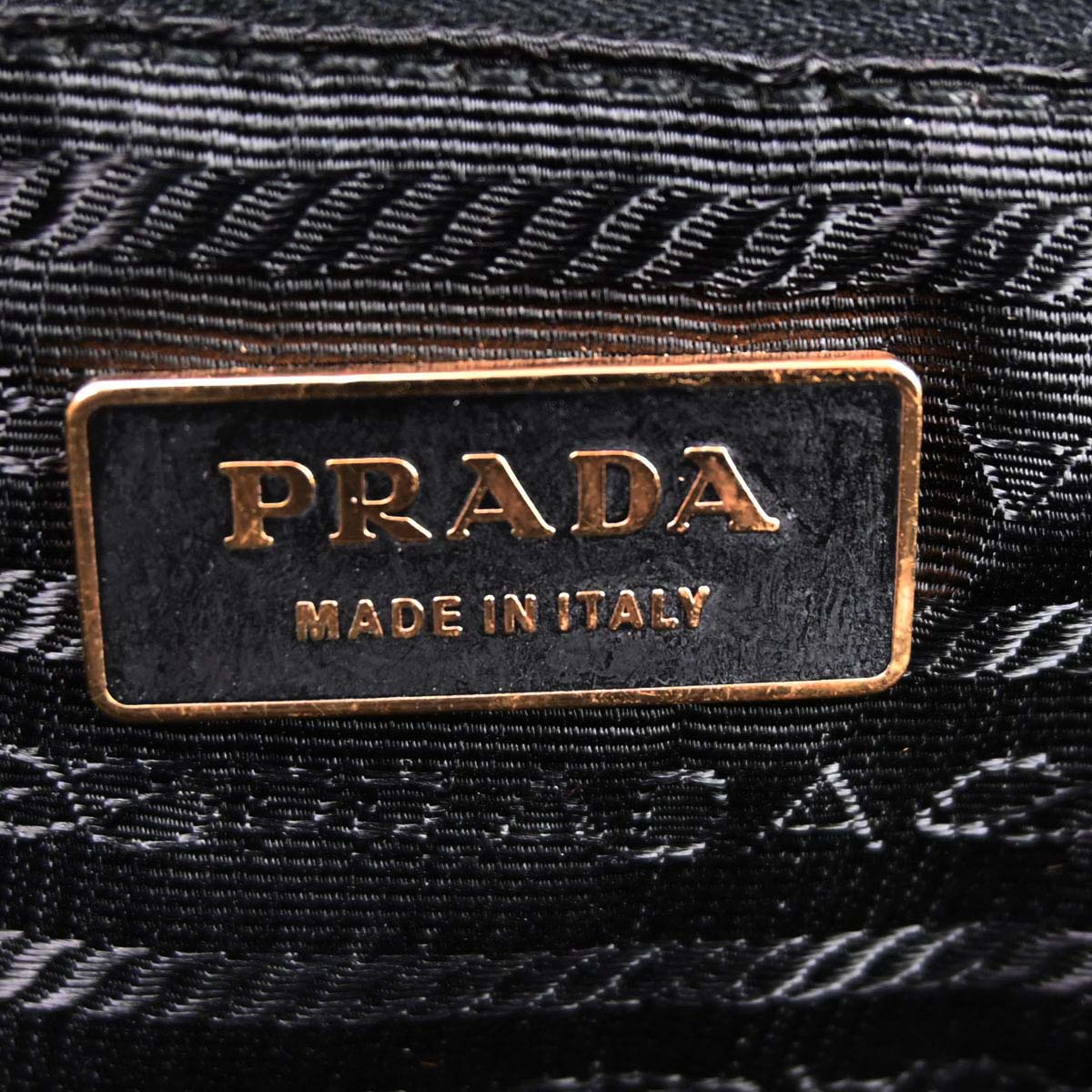 Prada Black Leather Handbag
