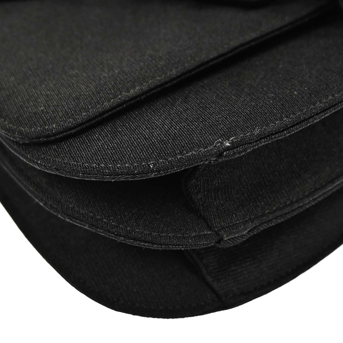 Prada Black Canvas Shoulder Bag