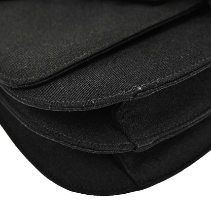 Prada Black Canvas Shoulder Bag