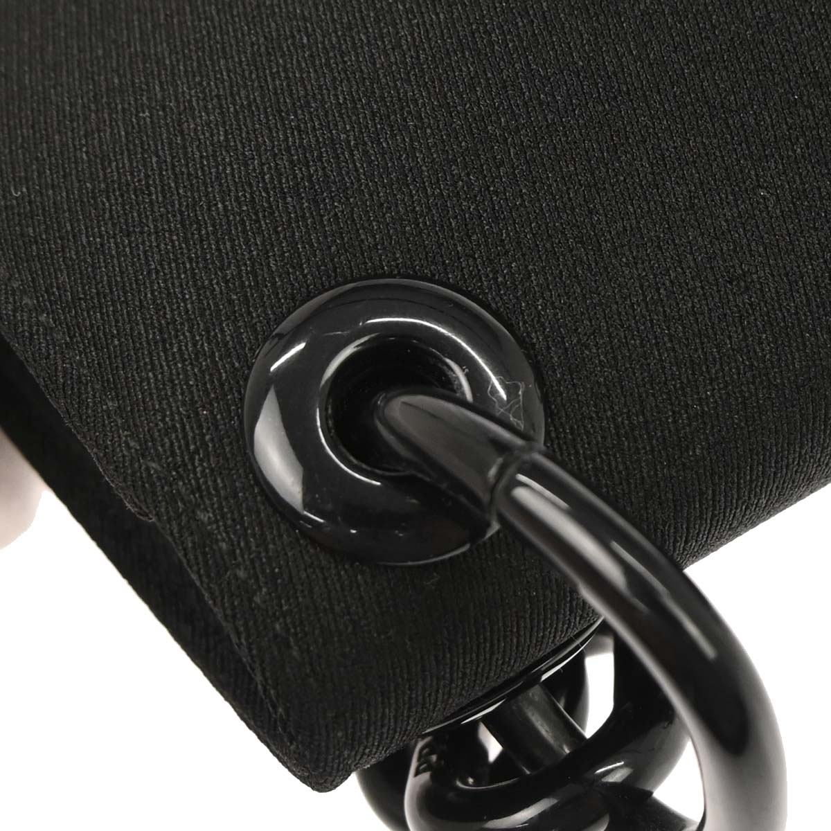 Prada Black Canvas Shoulder Bag