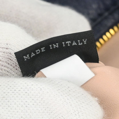 Prada Navy Tweed Handbag