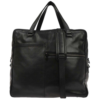 Louis Vuitton 2002 Black Monogram Diffille Upton 2way Shoulder Handbag M92400