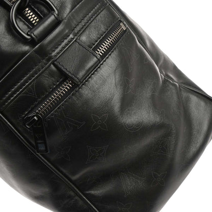 Louis Vuitton 2002 Black Monogram Diffille Upton 2way Shoulder Handbag M92400