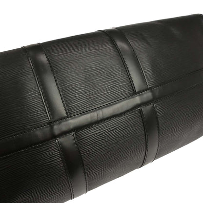 Louis Vuitton Black Epi Keepall 45 Travel Handbag M42972