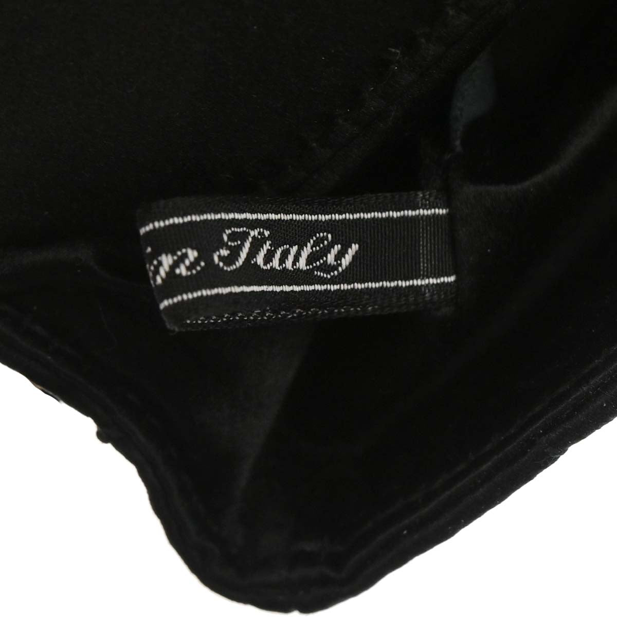 Chanel 2000-2002 Black Satin Camellia Choco Bar Shoulder Bag