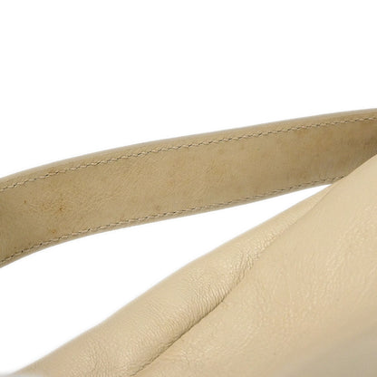 Yves Saint Laurent Ivory Large Mombasa Handbag