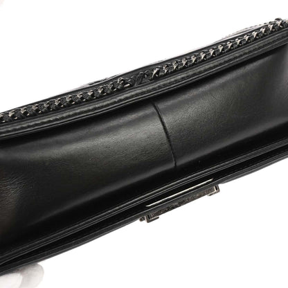 Boy Chanel Black Lambskin Medium 2way Shoulder Handbag