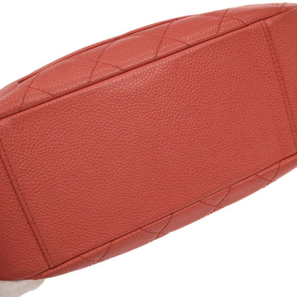 Chanel Salmon Pink Caviar Skin Shoulder Bag