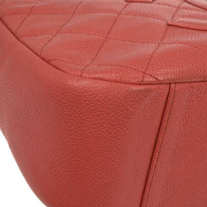 Chanel Salmon Pink Caviar Skin Shoulder Bag