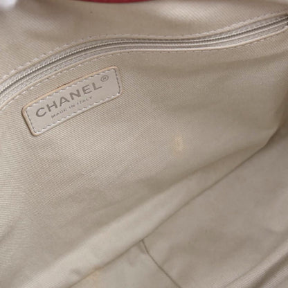 Chanel 2012 Red Caviar skin Timeless CC Chain Tote Bag