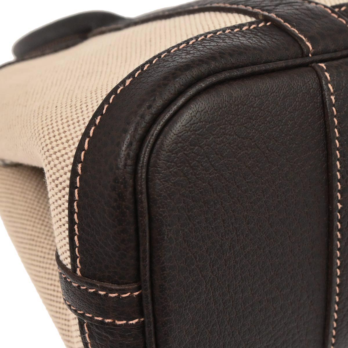 Hermes Natural Havane Toile H Garden Party TTPM Tote Handbag