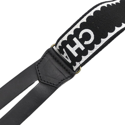 Chanel Black Suspenders 21 Small Good