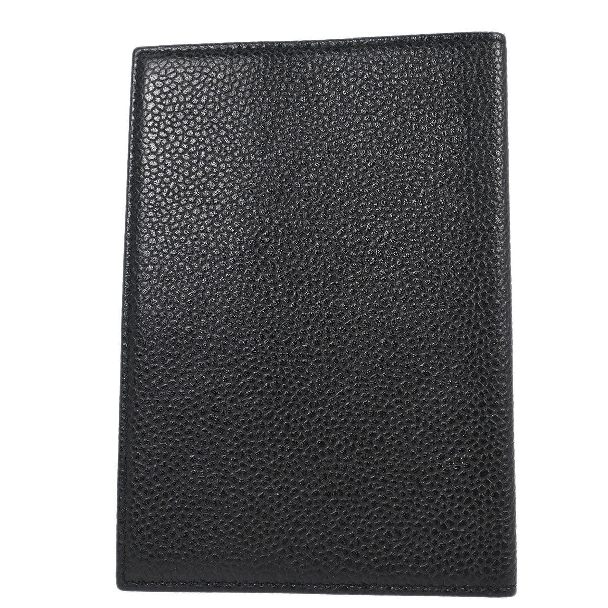 Chanel Black Caviar Skin Note Book Cover Small Good