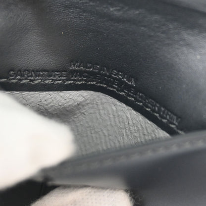 Christian Dior Black Canvas Trotter Wallet Purse