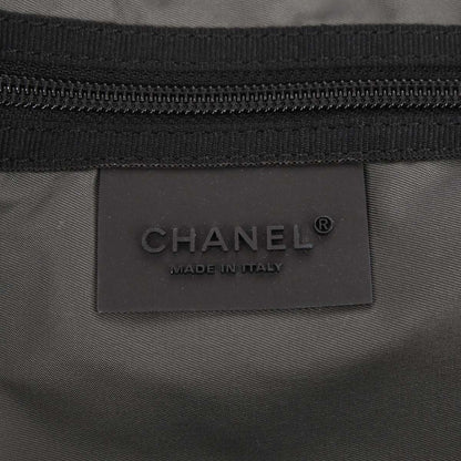 Chanel Black Nylon Sport Line Shoulder Bag