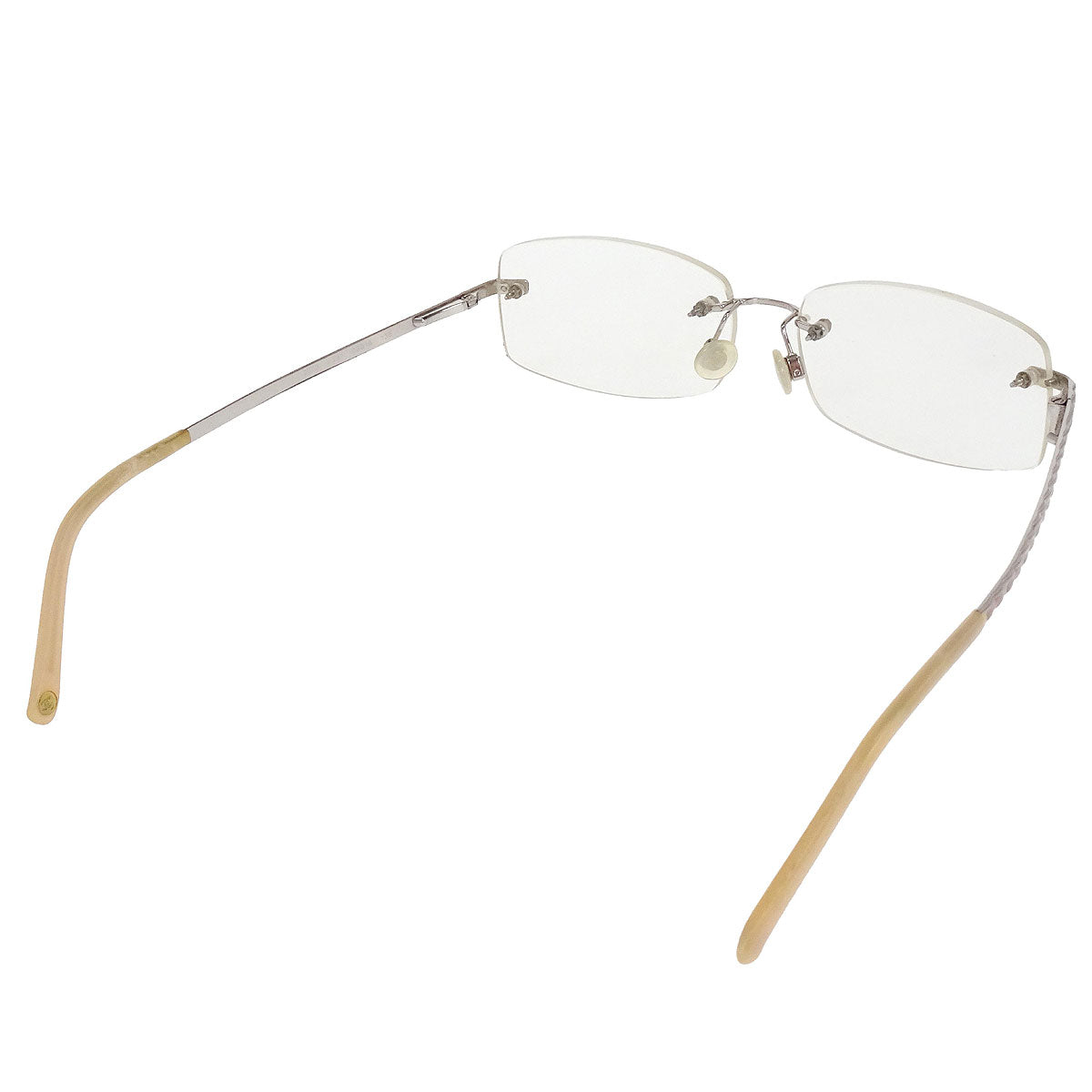 Chanel Reading Glasses Eyewear Clear 53□16 135 Small Good